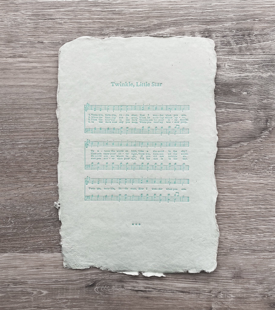 Twinkle, little star (Green)