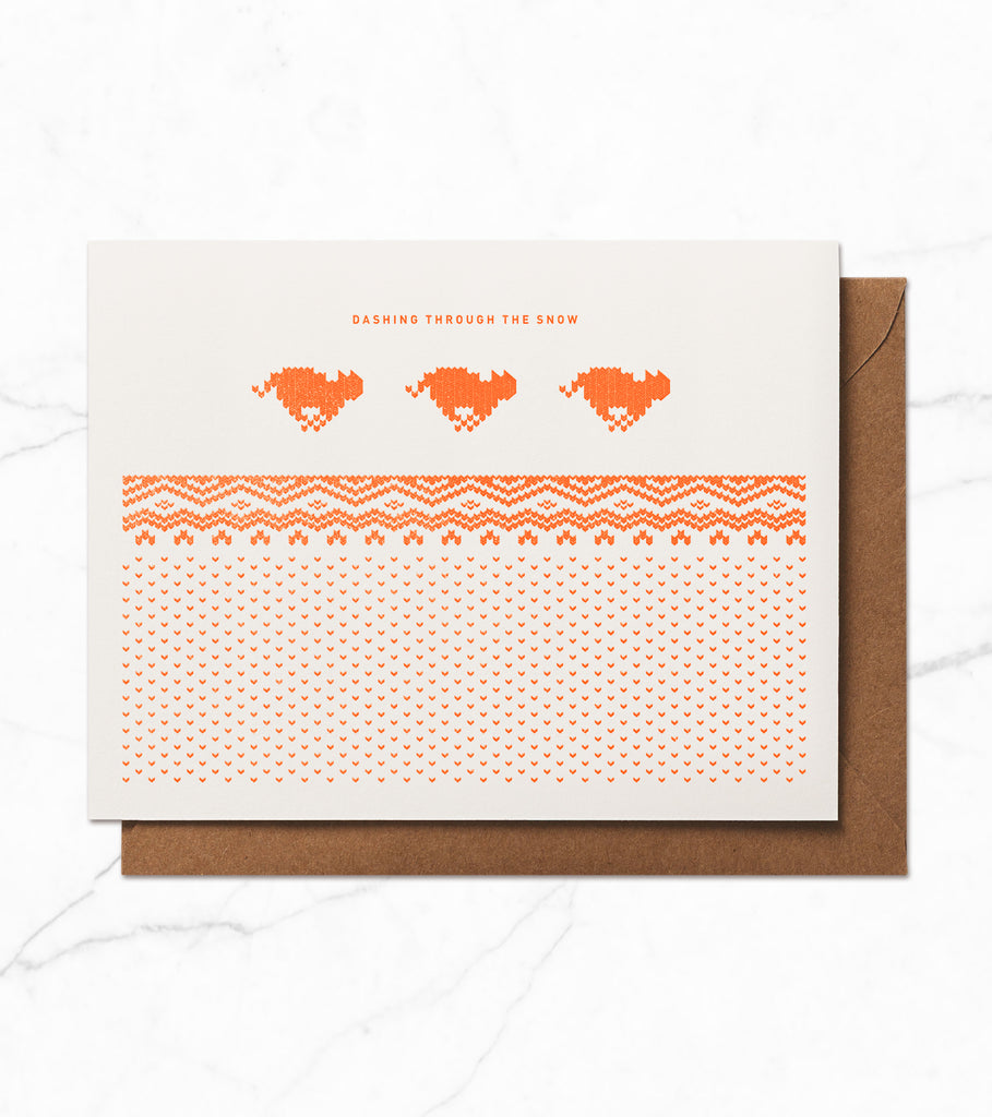 Dashing through the snow